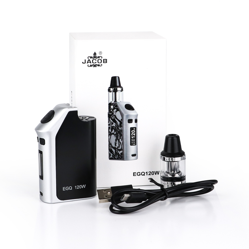 An Praghas is Fearr le haghaidh Kit Bosca Vape Inchoigeartaithe Ardchumhachta Vape 120W le Taispeántas LED