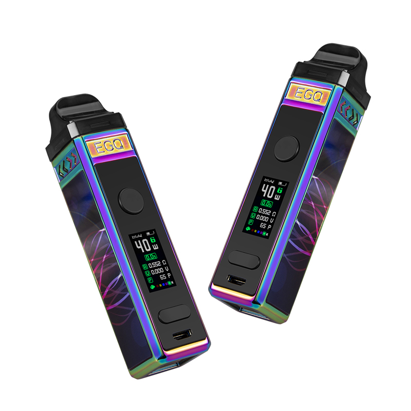 Praghas saor vape mod stíl stíl e cig vaporizer tosaithe trealamh 80w bosca mion toitín leictreonach